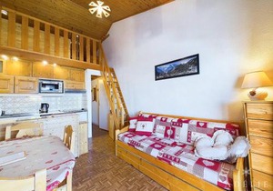 Studio Cabine et Mezzanine pour 4 pers à Montvalezan-La Rosière - FR-1-398-550