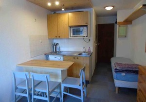 Studio cosy 3 pers. à 20m du télécabine, balcon, draps inclus - FR-1-561-1