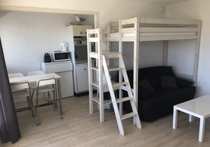 Studio, direct acces at the beach, Arcachon city center