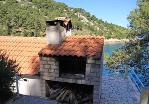 Studio flat near beach Cove Mala Pogorila, Hvar (AS-8952-a)