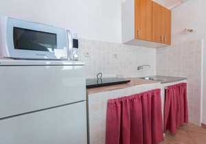 Studio flat with terrace and sea view Živogošće - Blato, Makarska (AS-1057-c)