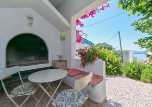 Studio flat with terrace and sea view Živogošće - Blato, Makarska (AS-1057-c)