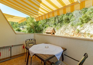 Studio flat with balcony Cove Vela Stiniva, Hvar (AS-14511-c)
