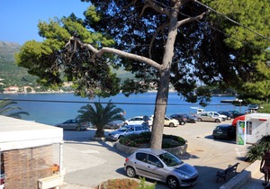 Studio flat with terrace and sea view Zaton Veliki, Dubrovnik (AS-2107-c)