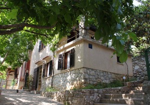Studio flat with terrace Merag, Cres (AS-7877-a)