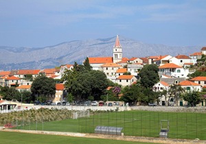 Studio flat with terrace Postira, Brač (AS-765-a)