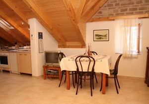 Studio flat with terrace Vrboska, Hvar (AS-4601-a)