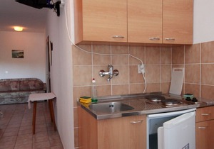 Studio flat with terrace and sea view Suha Punta, Rab (AS-5050-a)
