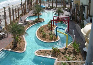 STUDIO FOR 2~ BEACH FRONT RESORT~AMAZING VIEWS~PIER FISHING BOATING POOLS & MORE
