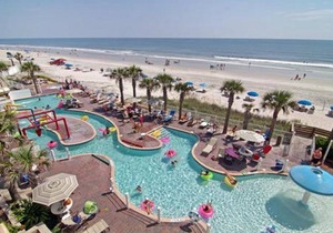 STUDIO FOR 2~ BEACH FRONT RESORT~AMAZING VIEWS~PIER FISHING BOATING POOLS & MORE