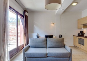 Studio for 2 persons in Vallorcine