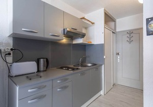 Studio for 3 in the heart of Gourette