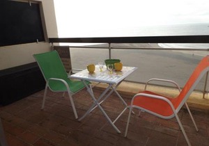 Studio lumineux face à la mer pour 3 personnes avec 2 terrasses - Grau d'Agde - FR-1-423-216