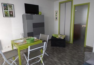 Studio lumineux face à la mer pour 3 personnes avec 2 terrasses - Grau d'Agde - FR-1-423-216