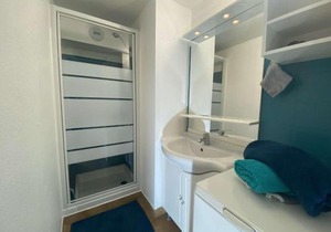 Studio mezzanine à 50m de la plage, 5 couchages, parking - FR-1-226-490