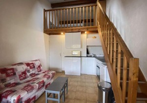 Studio mezzanine à 50m de la plage, 5 couchages, parking - FR-1-226-490