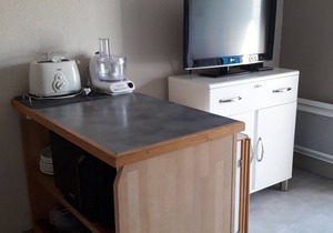 Studio on garden level