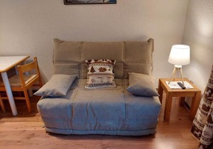 Studio rénové à Chamonix avec balcon, animaux acceptés, parking - FR-1-517-54