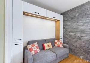 Studio rénové 2* pour 4 pers., skis aux pieds, balcon exposé sud-ouest, proche commerces et garderie - FR-1-398-528