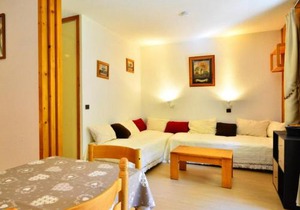 Studio rénové 4-5 pers. Montchavin, proche pistes et commerces, parking gratuit - FR-1-329-42