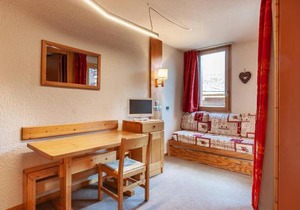 Studio ski-in/ski-out, balcon, divisible, Laitelet - FR-1-355-26