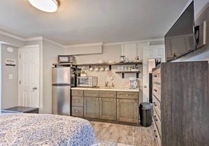 Studio w/Patio Access + View on Lake Junaluska!