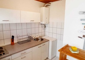 Studio with closed loggia and 25m2 terrace