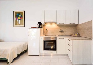 Studio with large terrace
