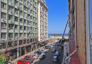 Studio with side view to the sea in Copacabana
