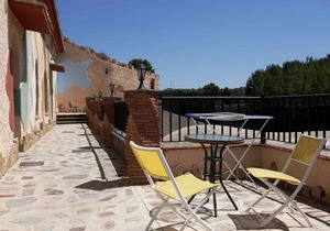 Studio with terrace and Internet