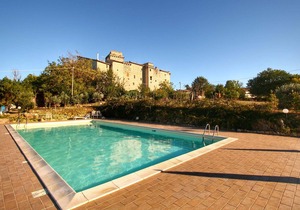 Stunning Castle in Gualdo Cattaneo with Shared Swimming Pool