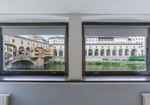 Stunning view over Ponte Vecchio