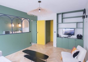Stylish 3BD for 10 guests next to Invalides!