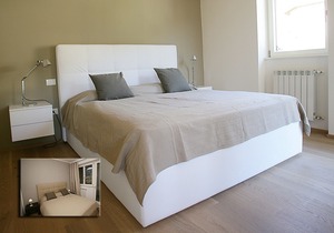 Suite with hydromassage, 6 beds, breathtaking lake view, sauna, swimming pool