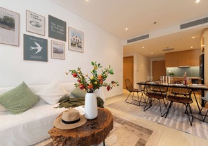 Sunset romantic 2 BR AP balcony ocean view | Private beach