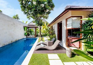 Superb! 2BR Villa In Legian! - 4Min Drive To Kuta Beach! W/Private Swimming Pool