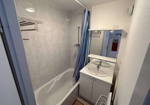 Superb view of the mountains from this one-bedroom apartment in Réallon