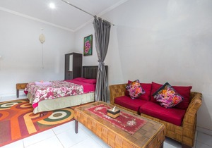 Superior Double Room set in Tranquil Canggu, 10 Minutes to Berawa Beach