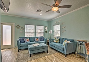 Surfside Beach House with Balcony and Ocean Views!