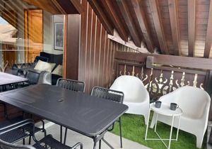 T2 Apartment in Samoëns center with parking, pets allowed