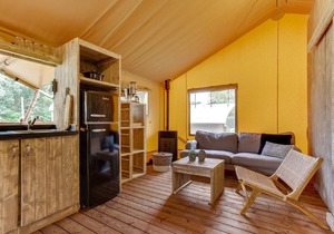 Tent lodge at the Bedafse Bergen