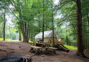 Tentrr Signature Site - Come As You Are at the Tentrr Catskill Retreat - Stream