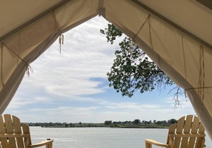 Tentrr State Park Site - Nebraska Sherman SRA – East Ridge Lakeview J – Single