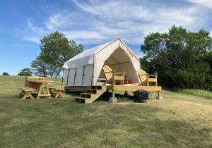 Tentrr State Park Site - Nebraska Sherman SRA - East Ridge Lakeview J - Single Camp