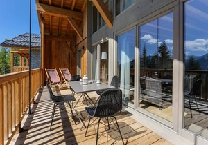 Terresens Residence Le Hameau de Barthélémy - 3 room apartment Cabin Duplex 8 people Premium Mountain View