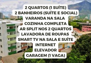 TH 3102 - Flat de 2 quartos com varanda