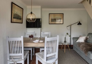 Thatched roof house with proximity to the Baltic Sea, outdoor sauna, playground & large garden