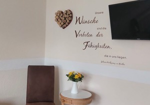 The apartment Andrea with 3 stars is located directly in Kaufbeuren in the Allgäu!