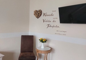 The apartment Andrea with 3 stars is located directly in Kaufbeuren in the Allgäu!