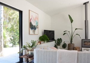 The Nikau Ranch House at Muriwai Beach